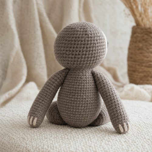 Baby Sloth Crochet Pattern view 3