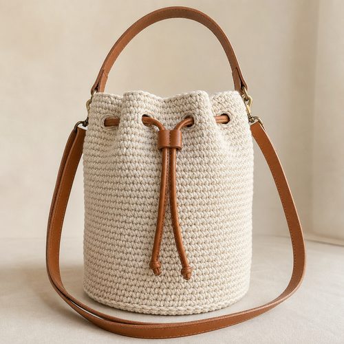 Coastal Bucket Bag Crochet Pattern