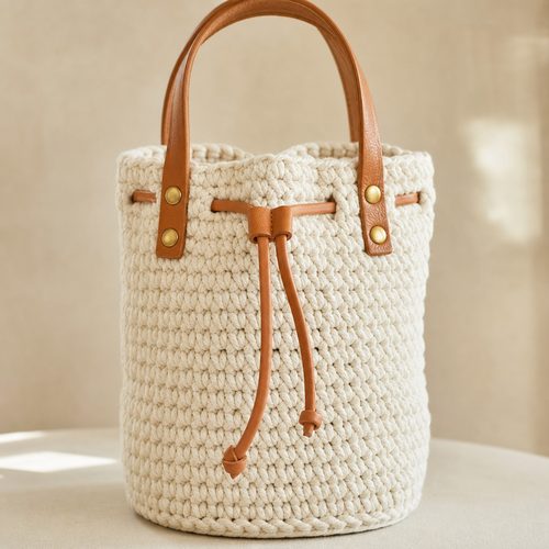 Solstice Bucket Bag Crochet Pattern