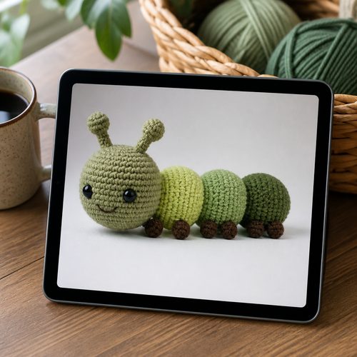 Little Caterpillar Crochet Pattern