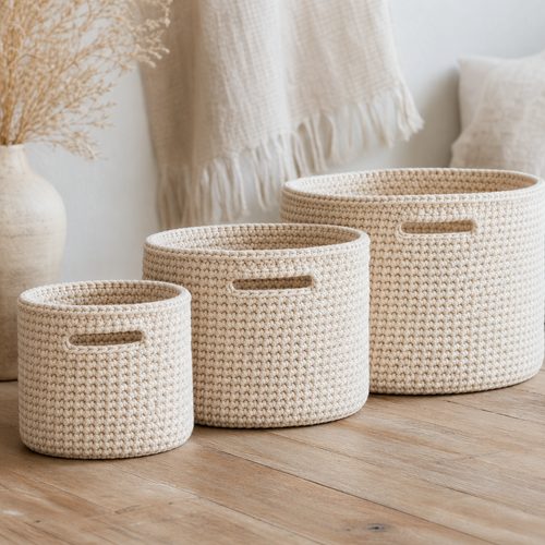 Market Basket Set Crochet Pattern view 3