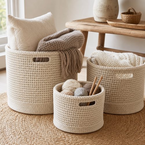 Market Basket Set Crochet Pattern view 6