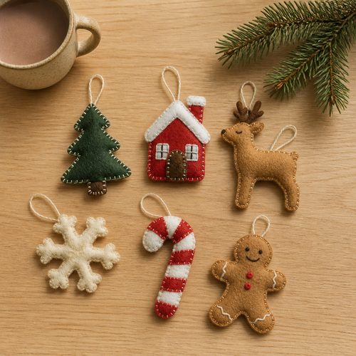 Felt Christmas Ornament view 2