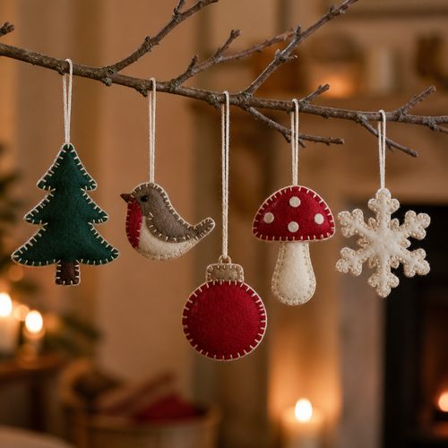 Felt Christmas Ornament view 3