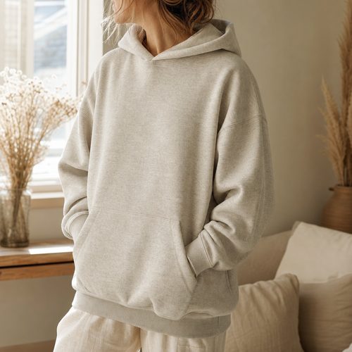 Gender Neutral Oversized Hoodie Sewing Pattern view 6