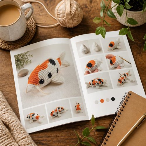 Koi Fish Amigurumi view 5