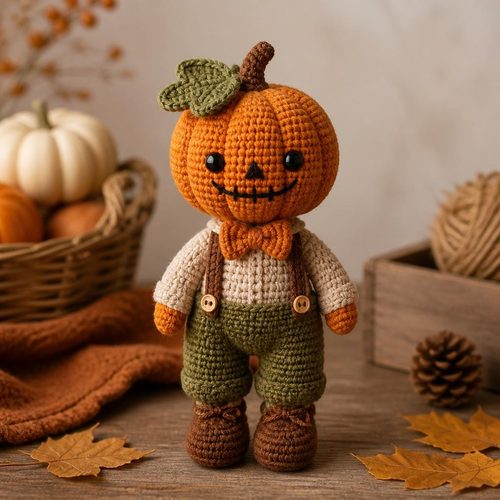 Pumpkin Man Plushy
