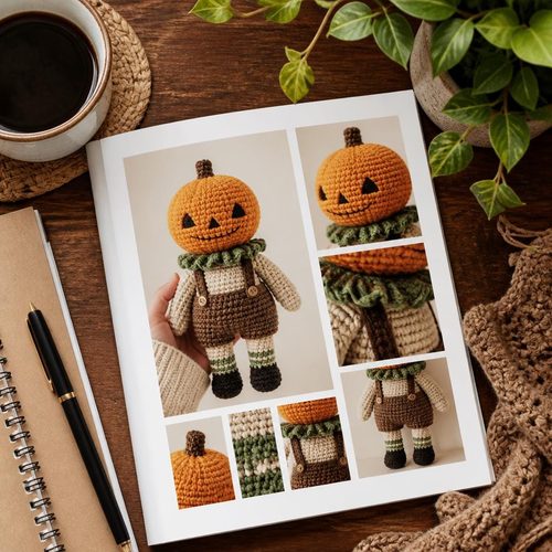 Pumpkin Man Plushy view 5
