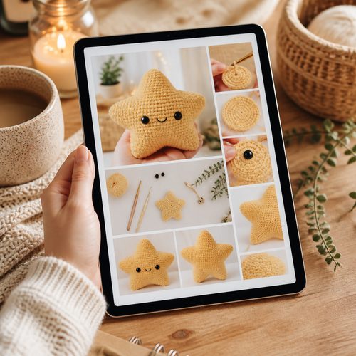 Wishing Star Amigurumi view 6