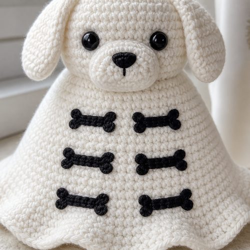 Ghost Puppy Crochet Pattern view 5